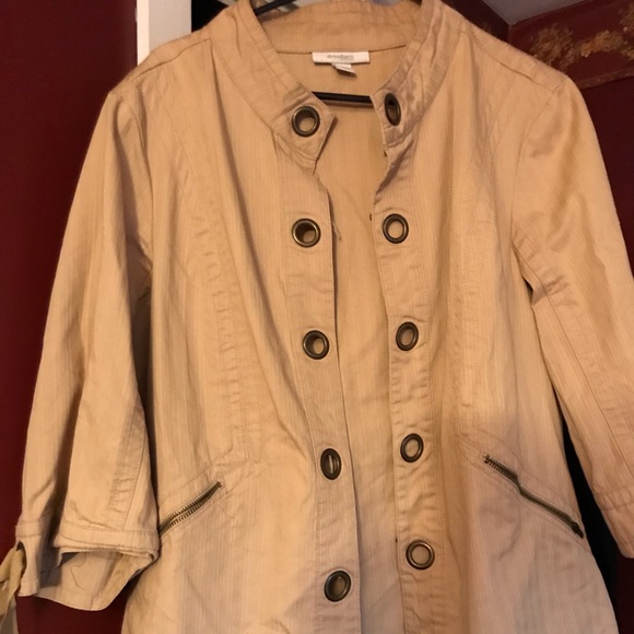 Dress Barn stylish jacket. - Picture 1 of 3